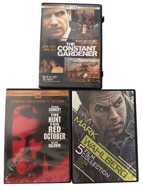 Mark Wahlberg 5-Film Collection, Hunt for Red October, The Constant Gardener DVD